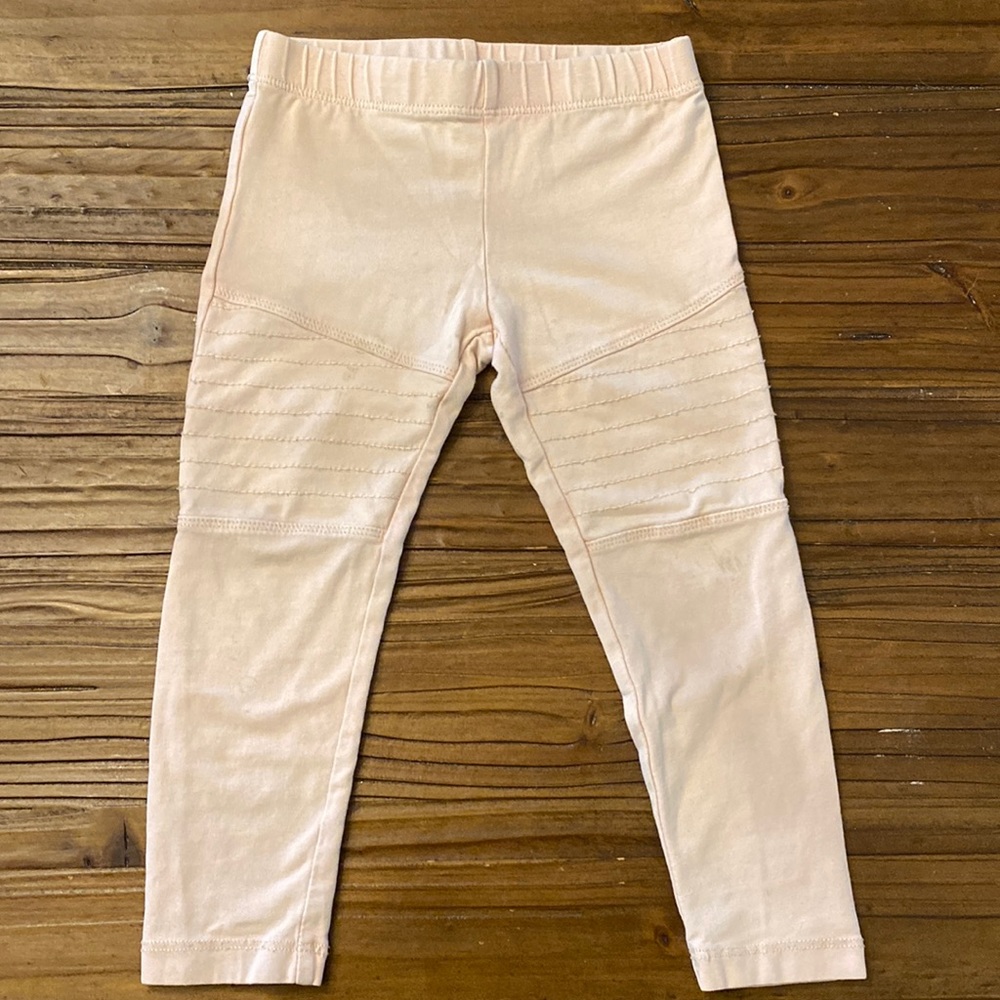 Harper Canyon Light Pink Moto Leggings